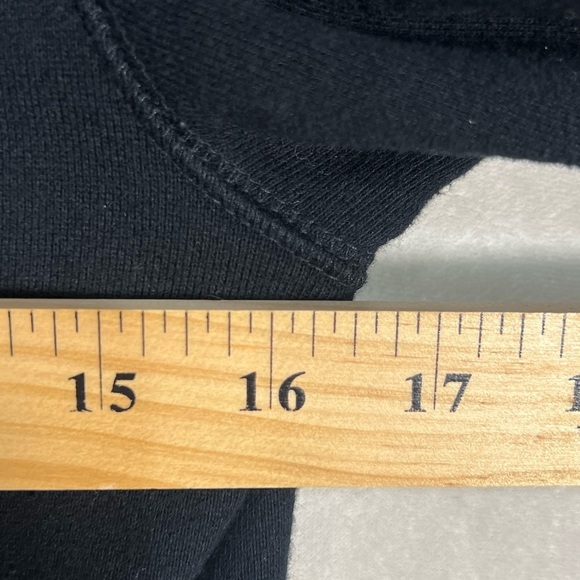 Vince Women’s XS Full Zip Cotton Black Bomber Jacket Coat Trucker EUC Chic - Picture 13 of 13